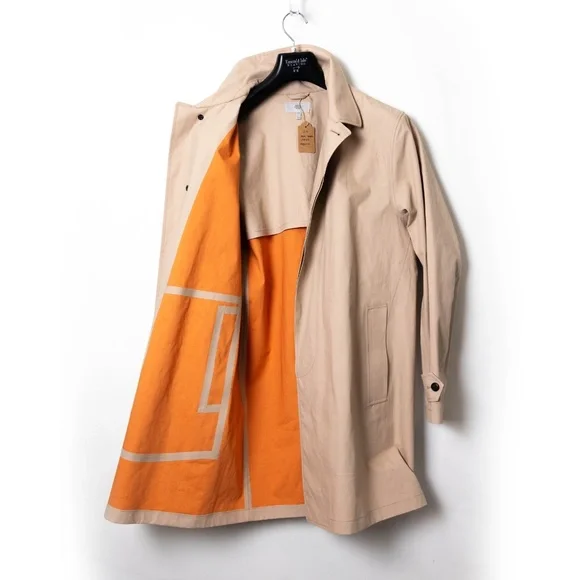 Jack Spade Men's Waterproof Trench - Size Large - Picture 7 of 8
